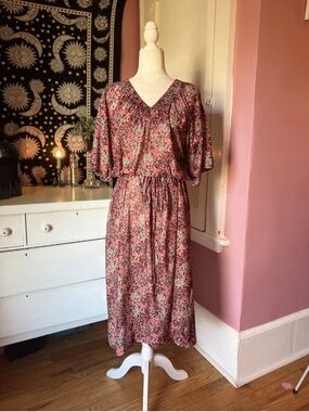 Authentic Vintage 80s-90s Sears Fashion Place Dress